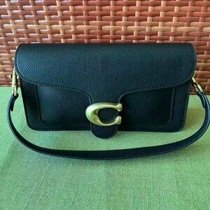 Coach fashion Women's Bag Fashionable Black Handbag  size 26*13